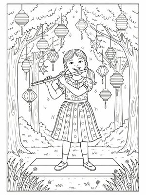 Classic Coloring Book - B&W