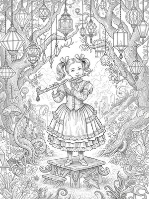 Victorian Illustration - B&W