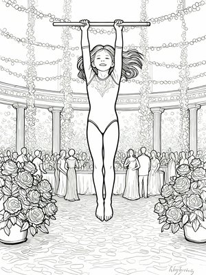 Impressionist Painting - B&W