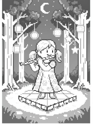 Pixel Art - B&W