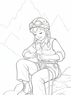 Vintage Storybook - B&W