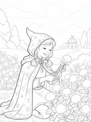 Vintage Storybook - B&W