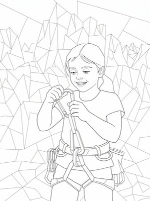 Cubist Painting - B&W