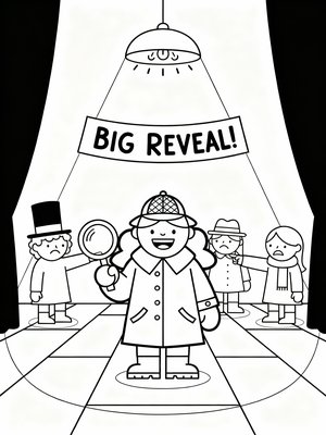 Preschool Simple - B&W