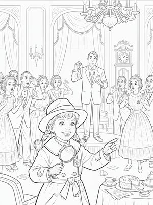 Vintage Storybook - B&W