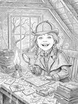 Victorian Illustration - B&W