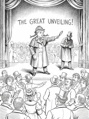 Victorian Illustration - B&W