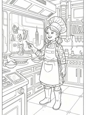 Classic Coloring Book - B&W