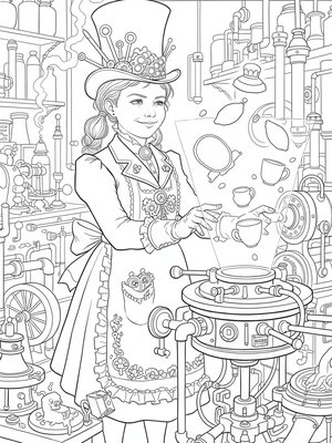 Victorian Illustration - B&W