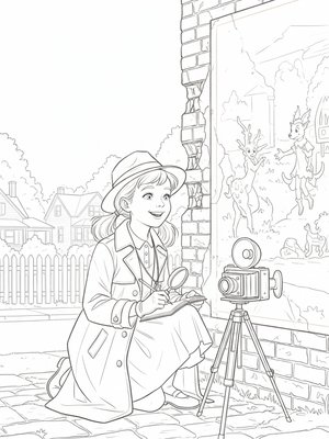 Vintage Storybook - B&W