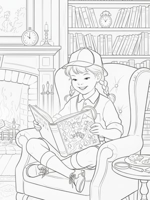 Vintage Storybook - B&W