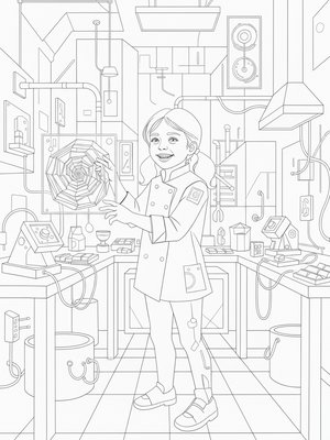 Cubist Painting - B&W