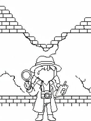 Pixel Art - B&W