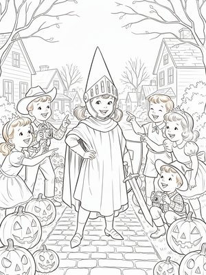 Vintage Storybook - B&W