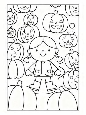 Preschool Simple - B&W