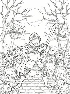 Classic Coloring Book - B&W