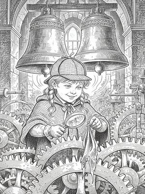 Victorian Illustration - B&W