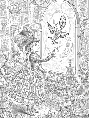 Victorian Illustration - B&W