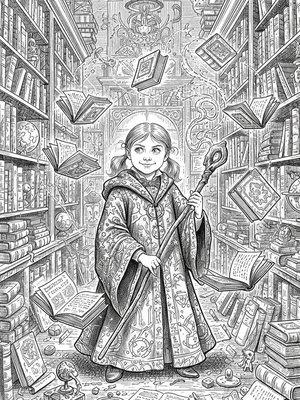 Victorian Illustration - B&W