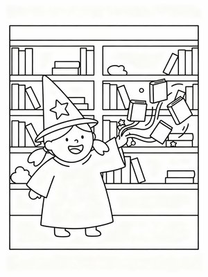 Preschool Simple - B&W