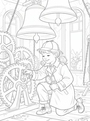 Vintage Storybook - B&W