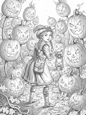 Victorian Illustration - B&W