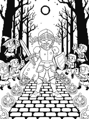 Pixel Art - B&W