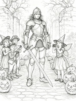 Impressionist Painting - B&W