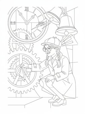 Cubist Painting - B&W