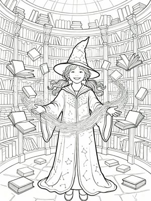 Impressionist Painting - B&W