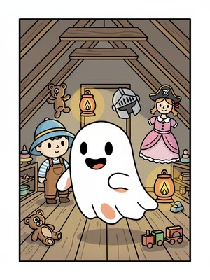 The Friendly Ghost's Haunted House Tour