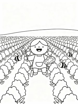 Preschool Simple - B&W