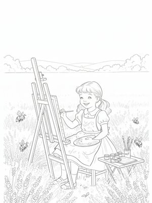 Vintage Storybook - B&W