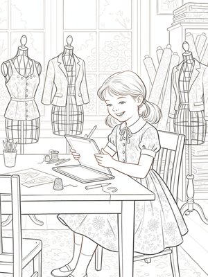 Vintage Storybook - B&W