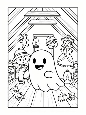 Preschool Simple - B&W