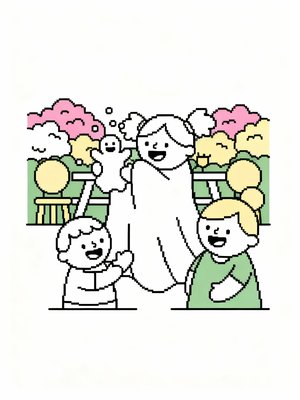 Preschool Simple - B&W