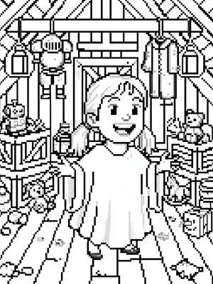 Pixel Art - B&W