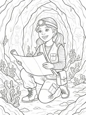 Classic Coloring Book - B&W