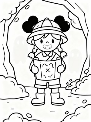 Preschool Simple - B&W