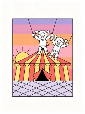 Preschool Simple - B&W