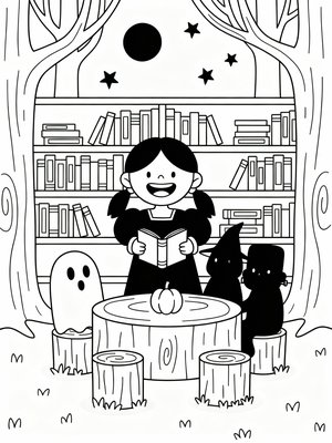 Preschool Simple - B&W