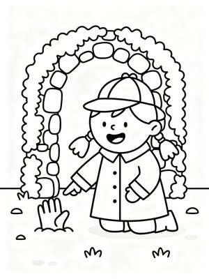 Preschool Simple - B&W