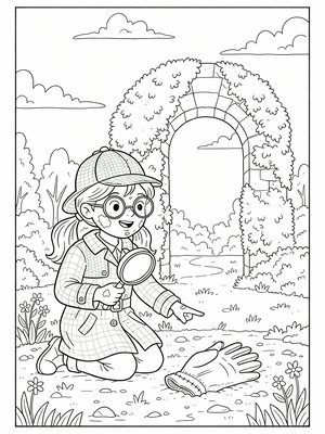 Classic Coloring Book - B&W