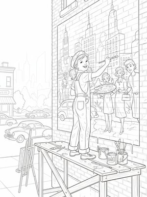 Vintage Storybook - B&W