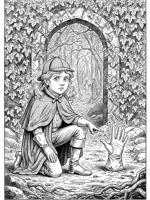 Victorian Illustration - B&W
