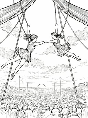 Impressionist Painting - B&W