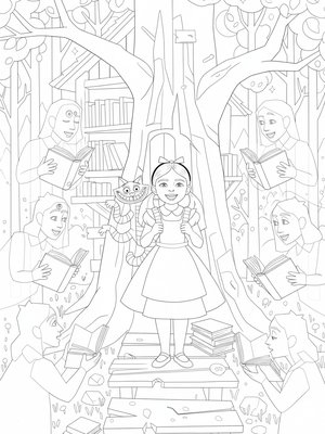 Cubist Painting - B&W