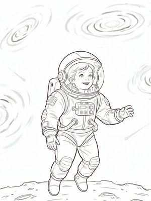 Vintage Storybook - B&W