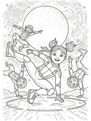 Classic Coloring Book - B&W