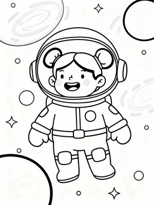 Preschool Simple - B&W